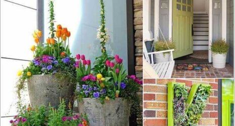 10 Şık Dış Kapı Giriş Dekoru Önerisi