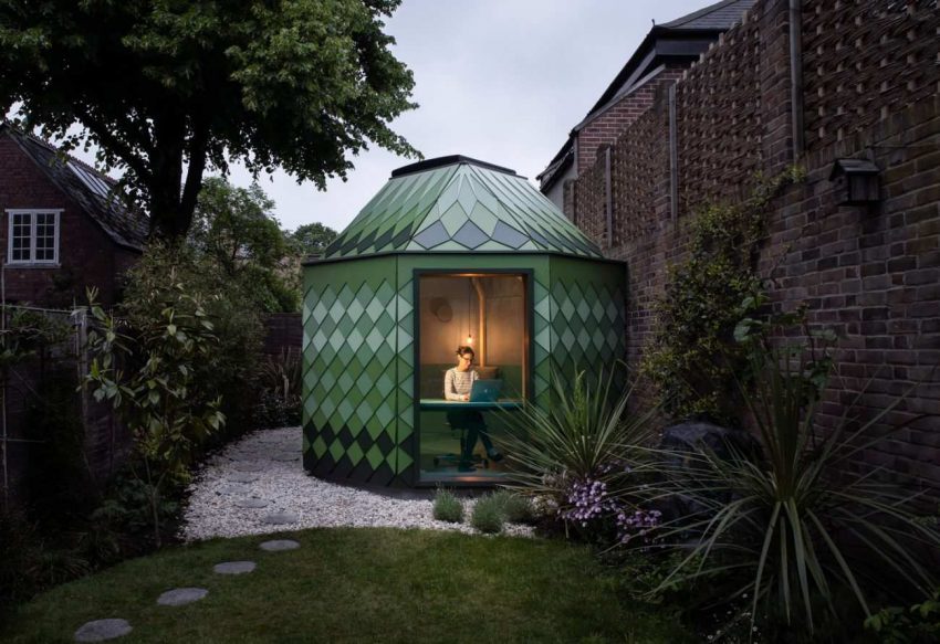 Bahçede Minimal Oda Tasarımı 72 A Room in the Garden