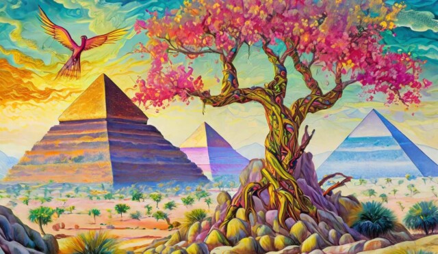 Firefly sığla ağacının mitolojik hikayesi, piramitler, kaf dağı, anka kuşu, sığla ağaçları ile ilgil