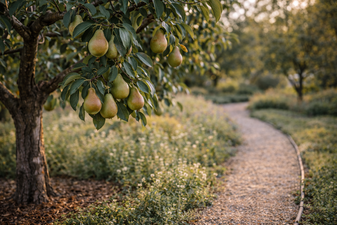 Armut (Pyrus communis) - Villa Bahçe Ağaçları