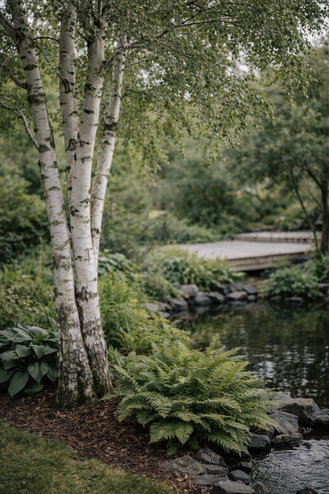 Huş Ağacı (Betula pendula) - Villa Bahçe Ağaçları