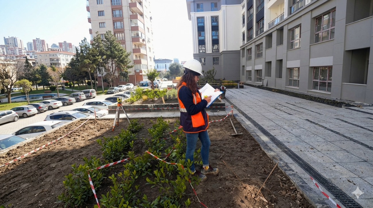 Peyzaj Uygulaması: Peyzaj Mimarı Şantiyede Ne Yapar?