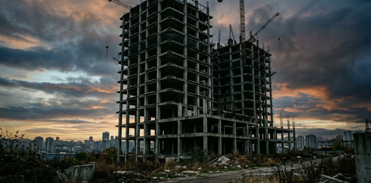 Hayalet Binalar: Kentin Yarım Kalan Düşleri
